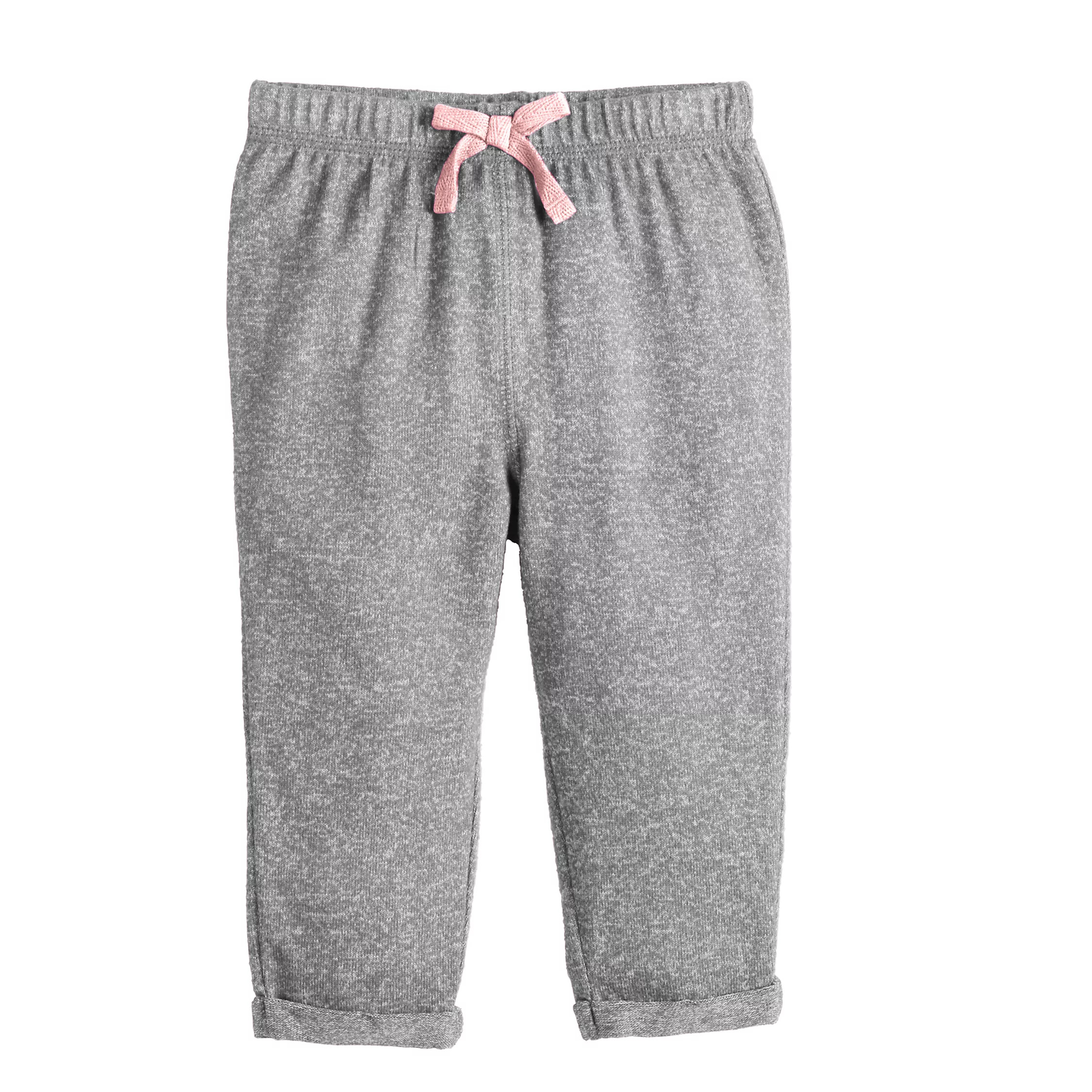 Baby Girl Jumping Beans® Cozy Knit Pants | Kohl's