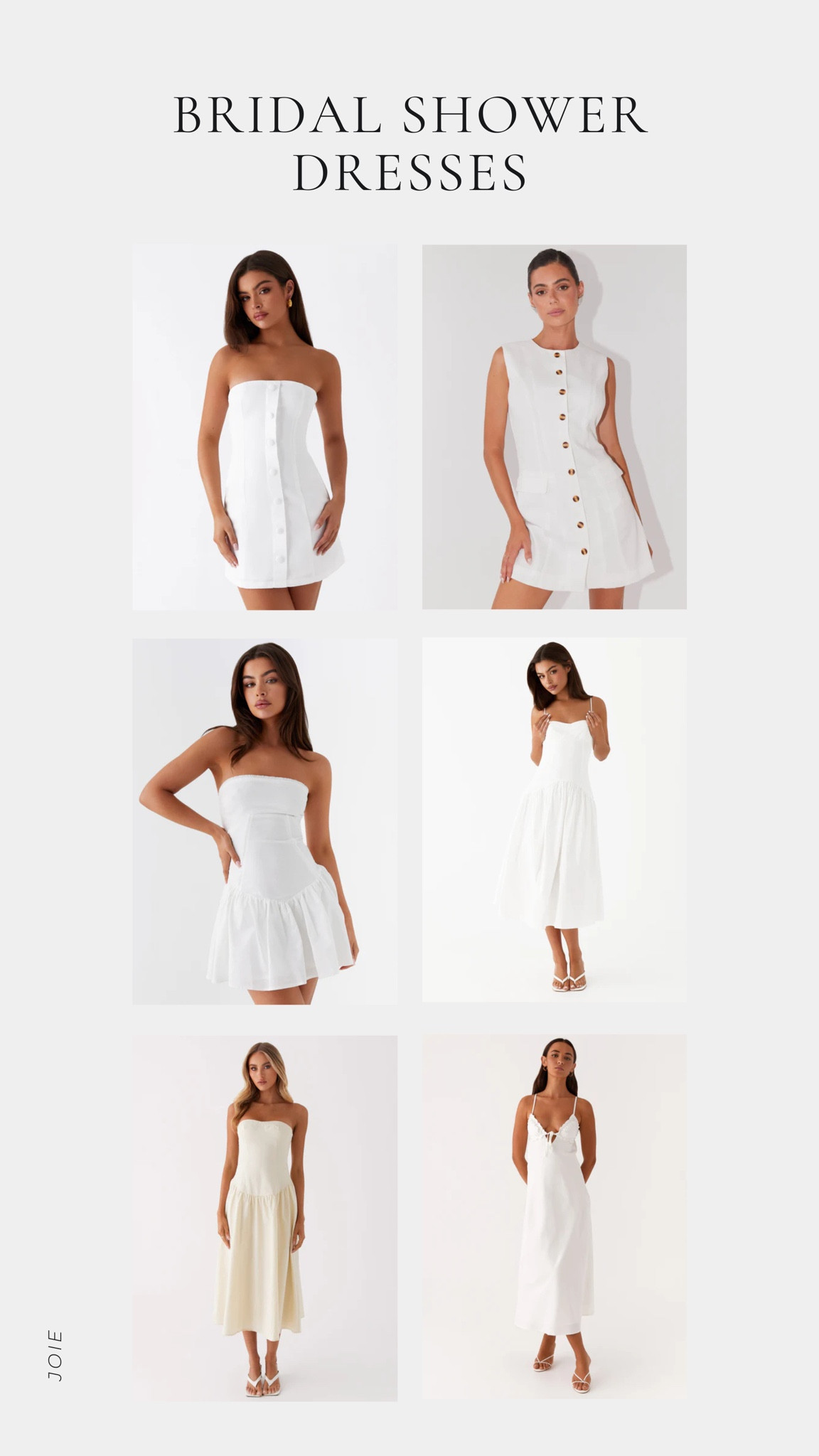 Bridal shower dresses for the bride to be🤍

#peppermayo #bacheloretteparty #dress #bridetobe #2025bride #whitedress #sale #wedding #bridalshower

#LTKWedding #LTKCyberWeek #LTKStyleTip