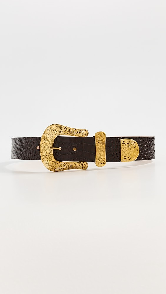 Ximena Wide Leather Belt | Shopbop