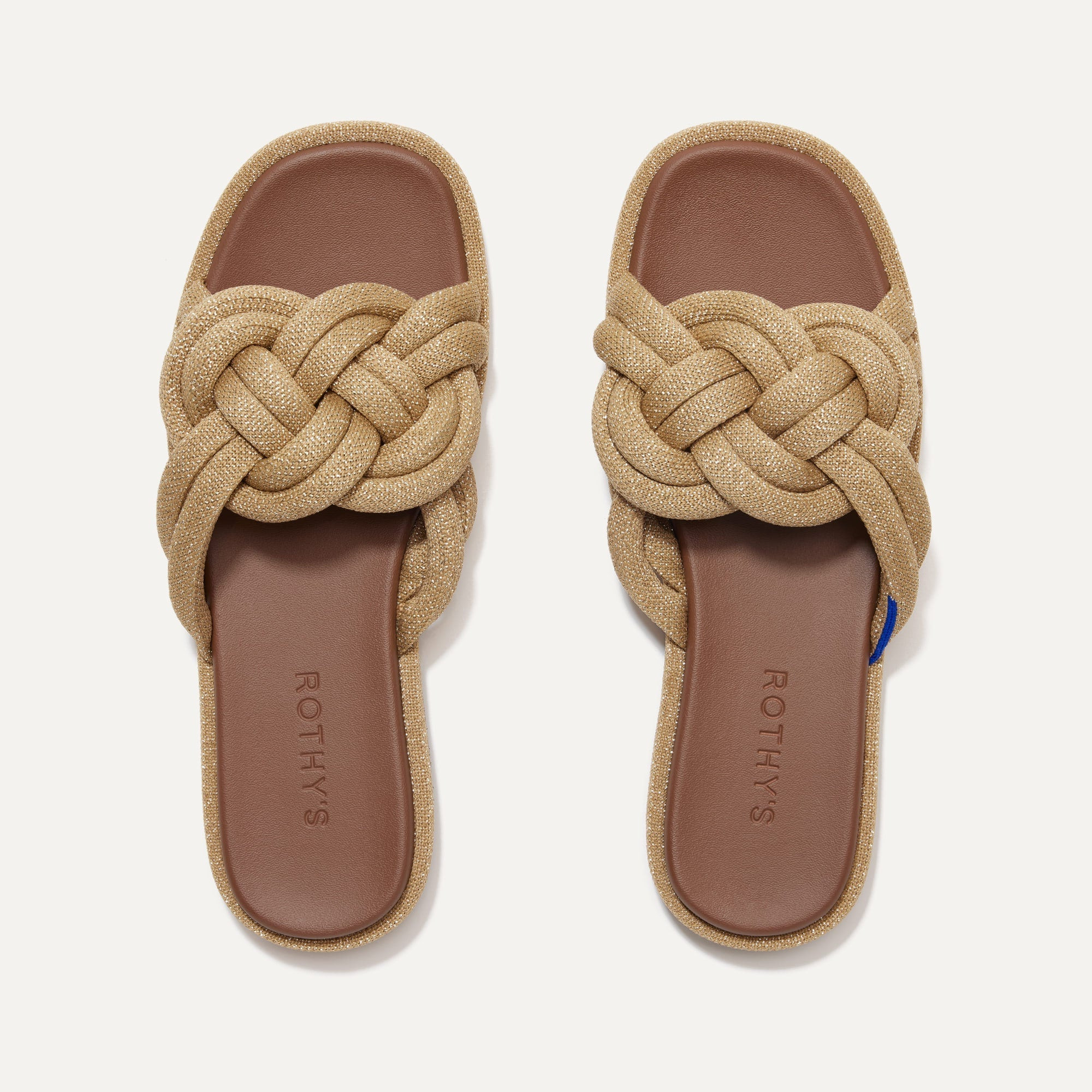 The Summer Sandal in Golden Sun | Women's Sandals | Rothy's | Rothy's