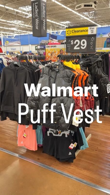 Ahh y’all loving this puff vest, quality is 100 and it’s on sale for $29!! 
.
#walmart #walmartfashion #fashionreels #fashionreel #affordablefashion #puffervest #outfitreel #casualstyle #styleover30 #momstyle #walmartfinds 

#LTKunder50 #LTKstyletip #LTKsalealert