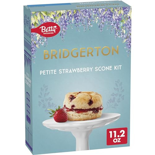 Betty Crocker Bridgerton Petite Strawberry Scone Baking Kit, 11.2 oz | Amazon (US)