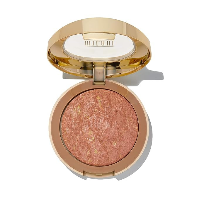 Milani Baked Blush - Rose D'Oro (0.12 Ounce) Cruelty-Free Powder Blush - Shape, Contour & Highlig... | Amazon (US)