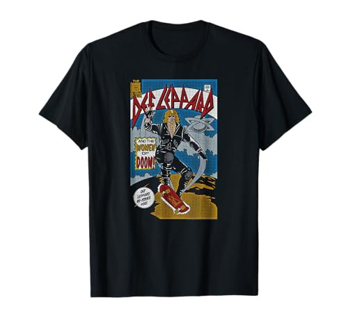 Def Leppard - Comic T-Shirt | Amazon (US)