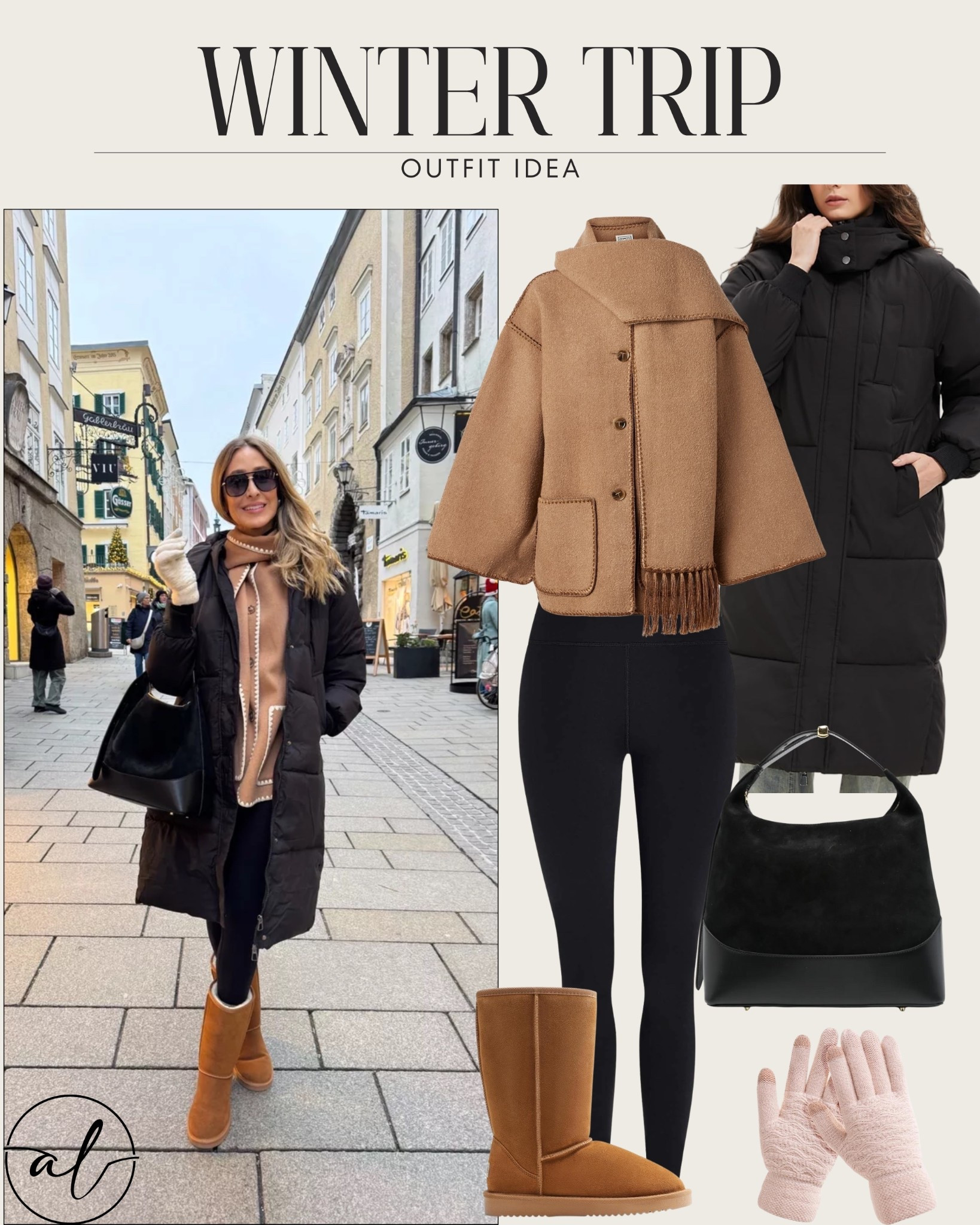 Winter trip outfit idea - warm, elegant, and comfortable

#LTKSeasonal #LTKU #LTKootd