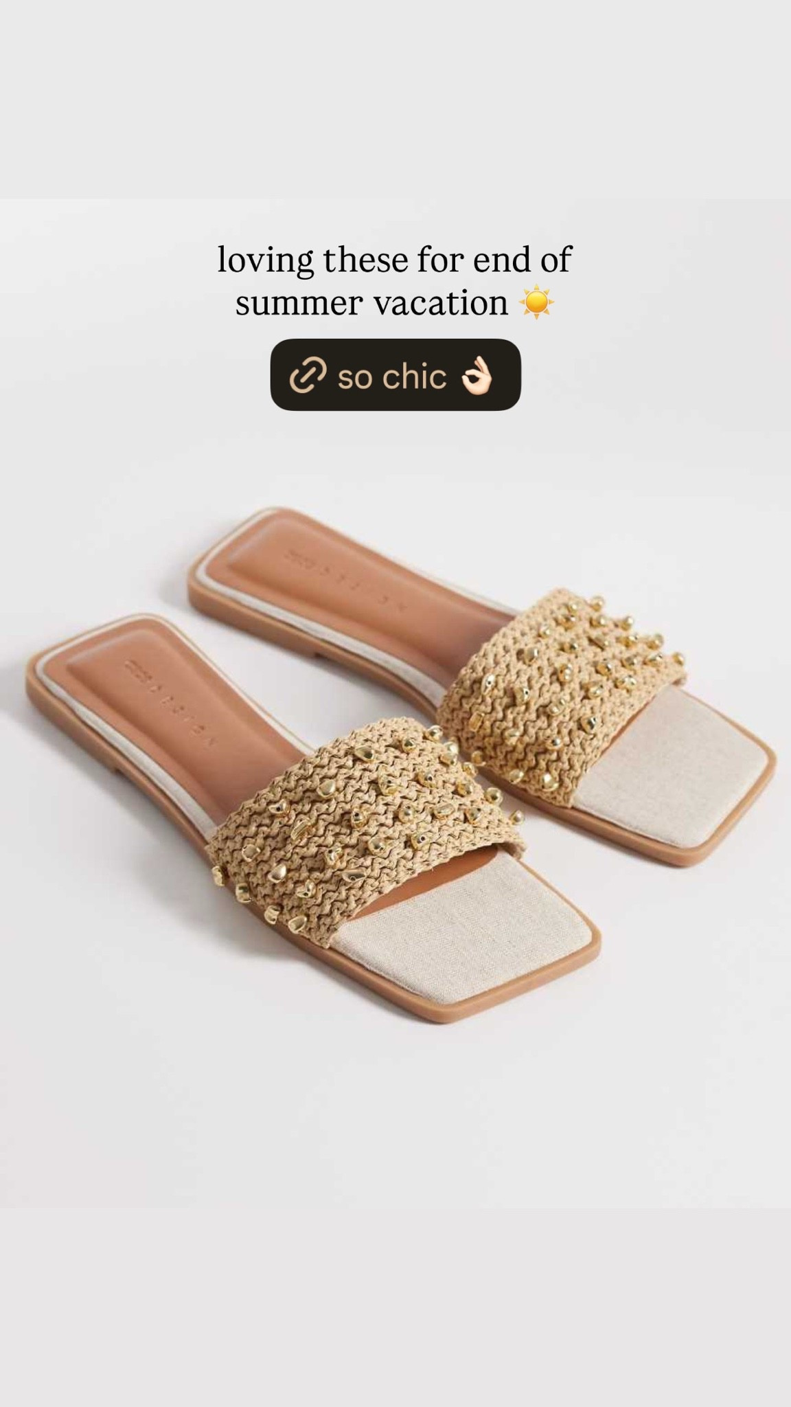 Woven sandal with embellished detail! So chic for vacation! ￼

#LTKSaleAlert #LTKootd #LTKOver40