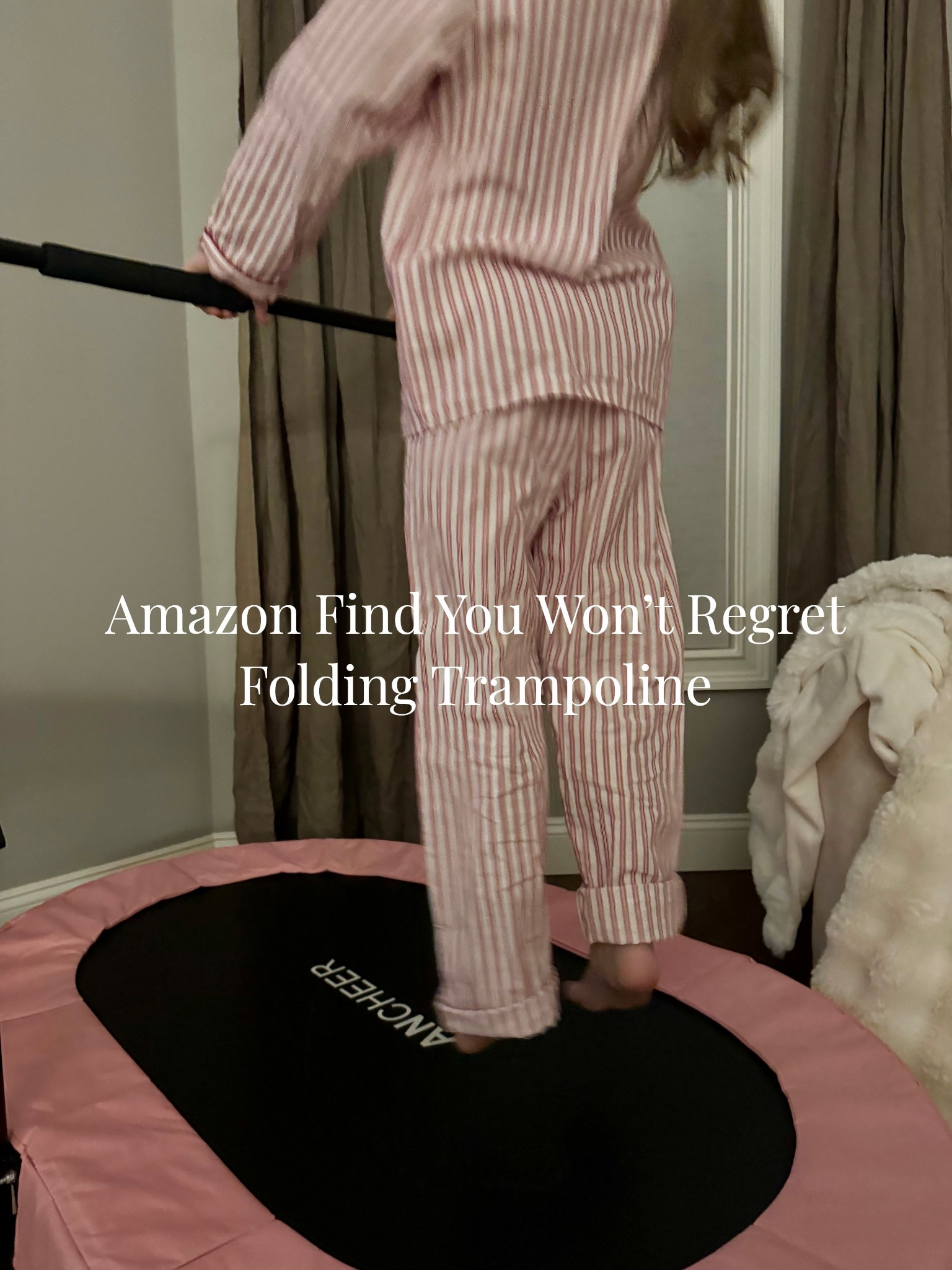 Amazon Kids Find - you won’t regret! Folding trampoline keeps her winter energy in check!

#amazon #kids #trampoline #ltkfamily #winter #activity #ltkactive #ltkfitnessgoals #ltkmomlife

#LTKFindsUnder50 #LTKKids #LTKHome