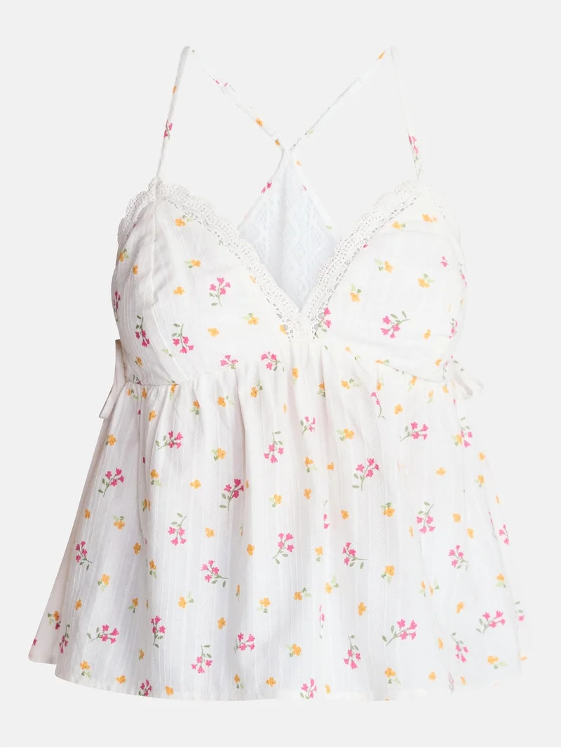 No Boundaries Triangle Cami, Women's XXS - XXL | Walmart (US)