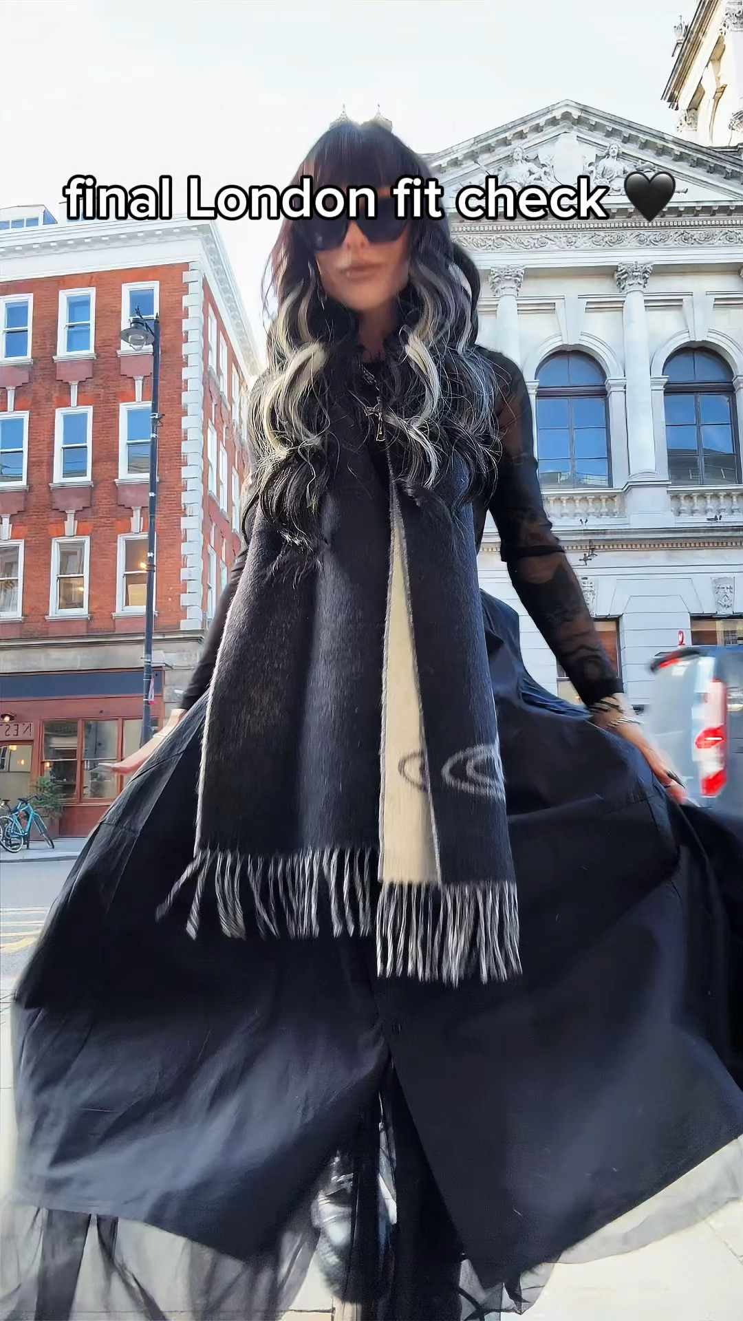 London fit check!! Original dress is from UNIF, original skirt is from Kate Hewko - similar are linked - original scarf Vivienne Westwood via SSense 

 #LTKU #LTKPetite #LTKStyleTip