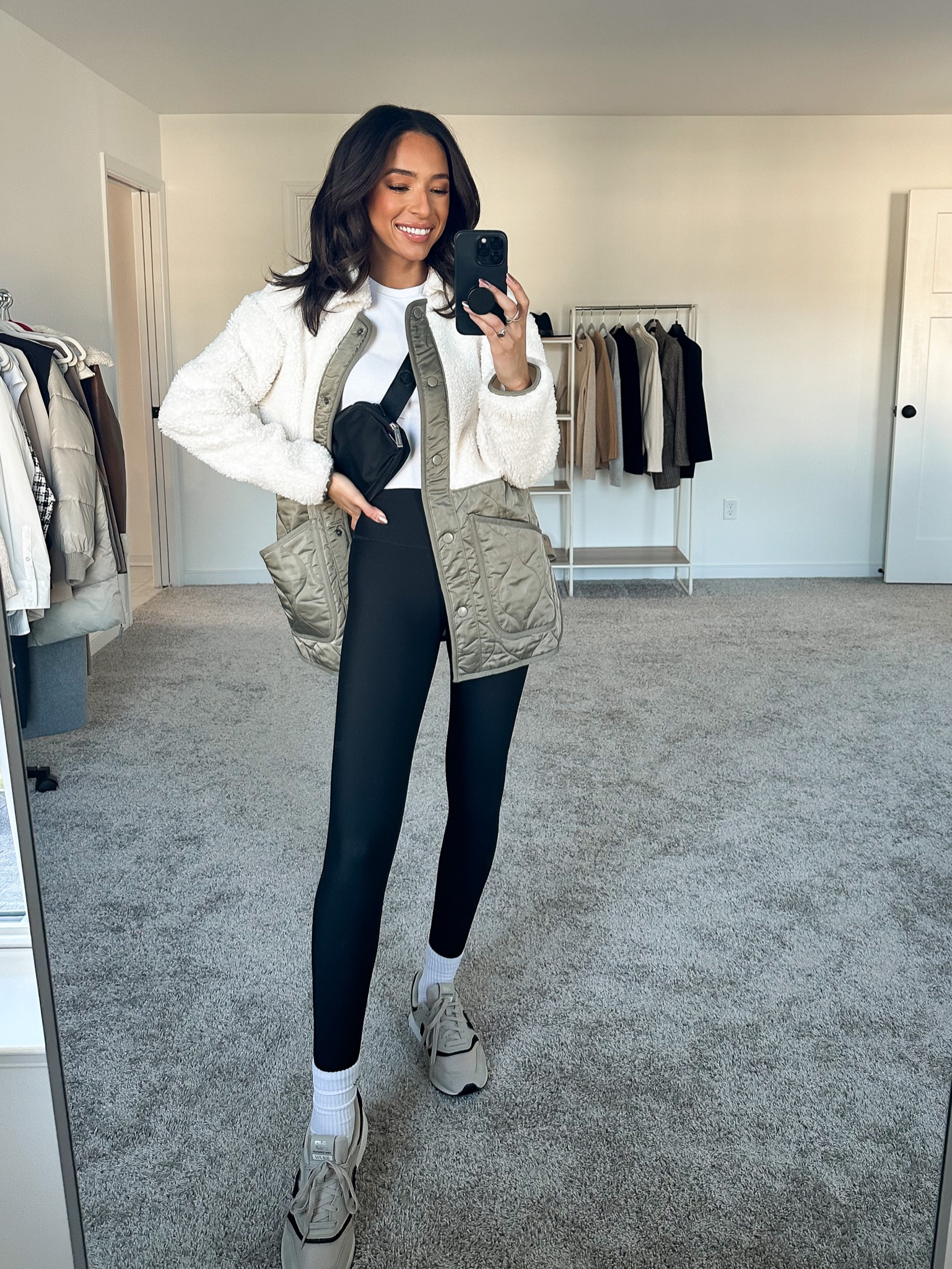 Code AFNENA for an additional 15% off on TOP of the 30% OFF sitewide sale at Abercrombie! 

Sizing: 
Sherpa quilted jacket: Small
Turtleneck: XS
Leggings: XS












Black Friday sale
Abercrombie code
Athleisure outfit
Travel outfit 
Errands outfit 
Everyday outfit
School drop off outfit
Airport outfit 

#LTKunder100 #LTKCyberweek #LTKstyletip