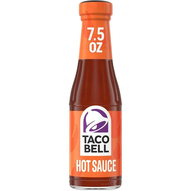 Taco Bell Hot Sauce, 7.5 oz Bottle - Walmart.com | Walmart (US)