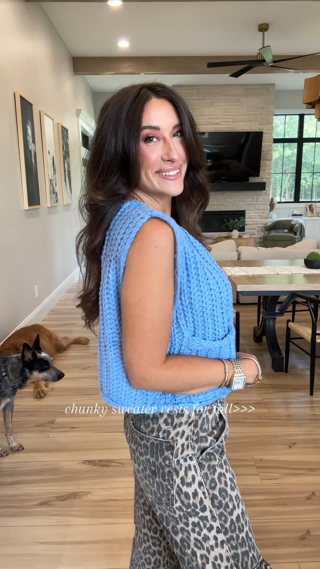 Chunky sweater vests for fall are my fave!🩵

#LTKFallSale #LTKSeasonal #LTKStyleTip