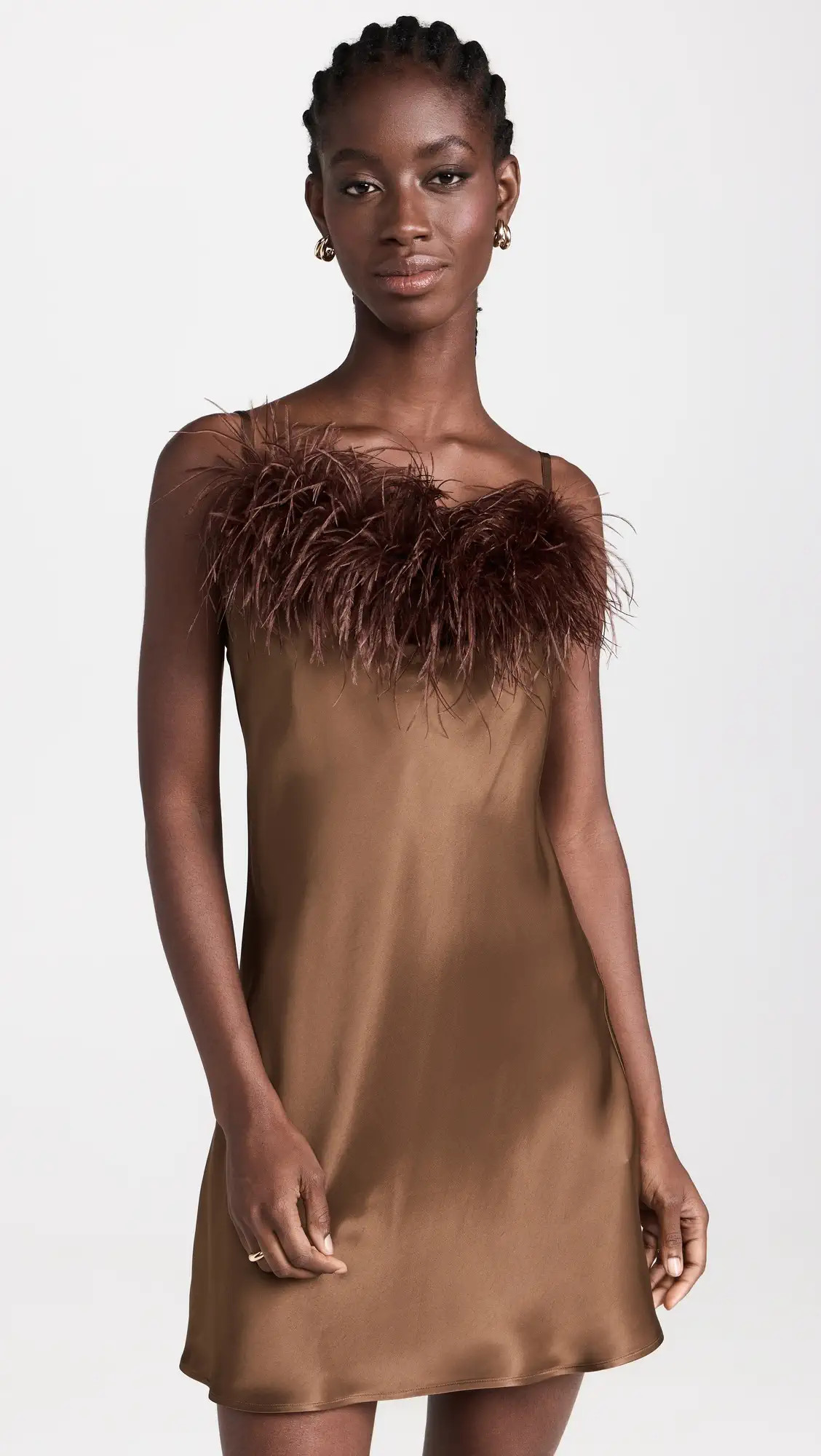 Sleeper Boheme Mini Dress with Feathers | Shopbop | Shopbop