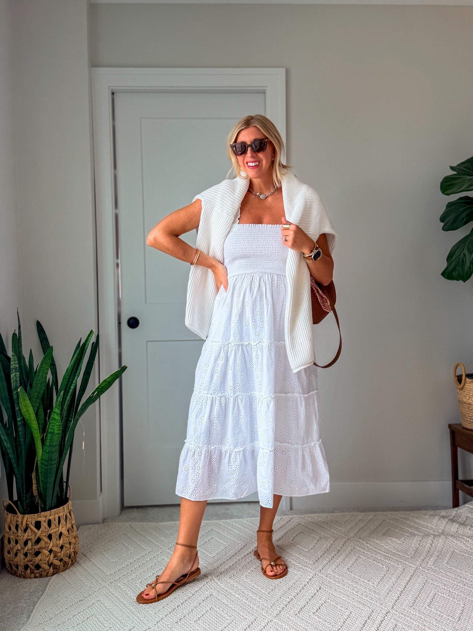 My favorite cotton summer dress!

#LTKSeasonal #LTKOver40 #LTKootd