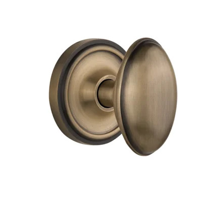 Classic Rosette with Homestead Door Knob | Wayfair North America