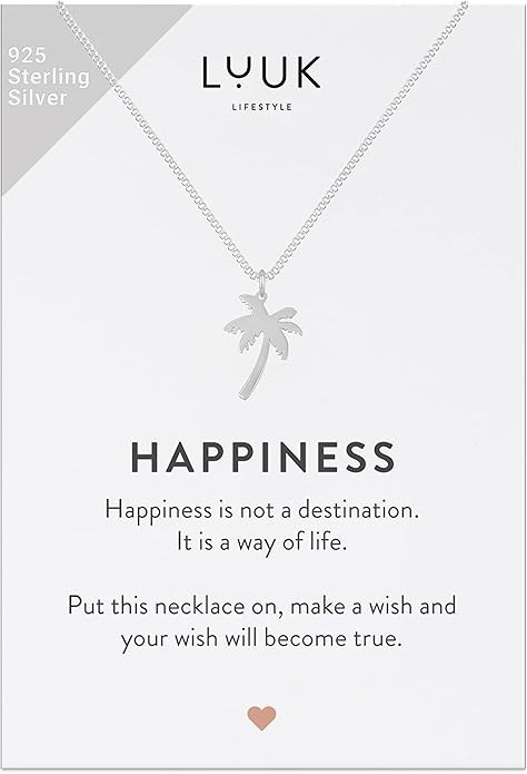 LUUK LIFESTYLE 925 sterling silver filigree necklace for women with pendant, trendy feminine jewe... | Amazon (US)