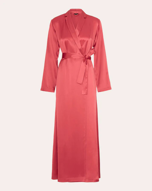 Long Silk Robe | Olivela