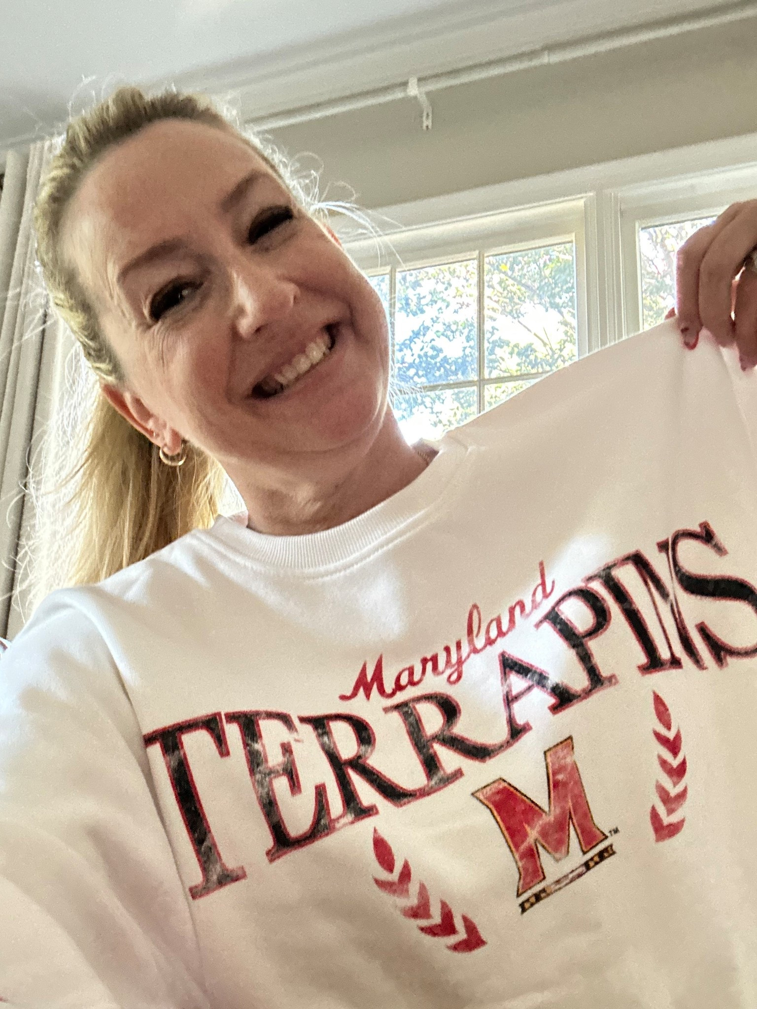 Kids are Back to school and got myself a new sweatshirt to cheer on my son’s college. UMD, university of Maryland, terrapins
Target find

#LTKU #LTKFindsUnder50 #LTKFamily
