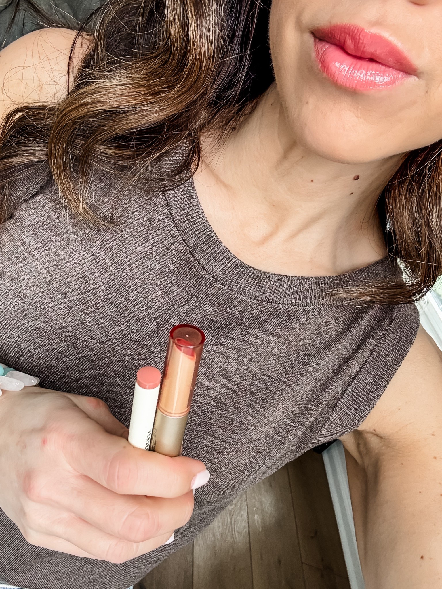 Lip liner color: debut. Lip gloss color: compliment 

#LTKBeauty #LTKSaleAlert
