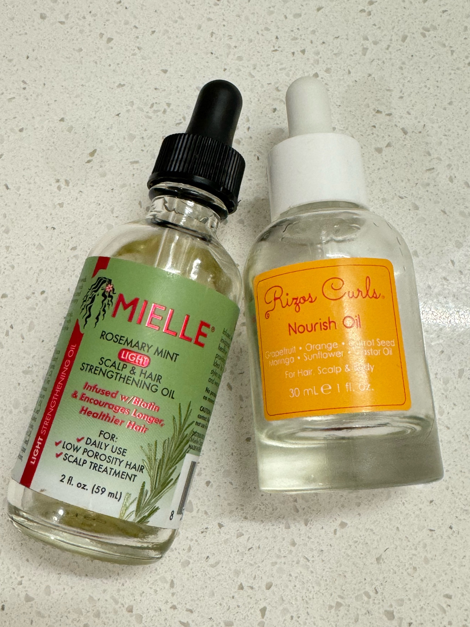 scalp oil + ends oil 