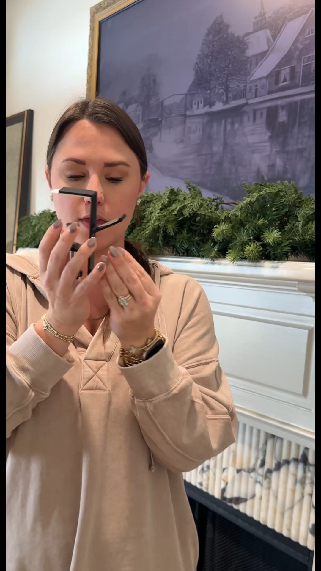 Garland hangers for your mantle! 

#LTKmomlife #LTKHome #LTKHoliday