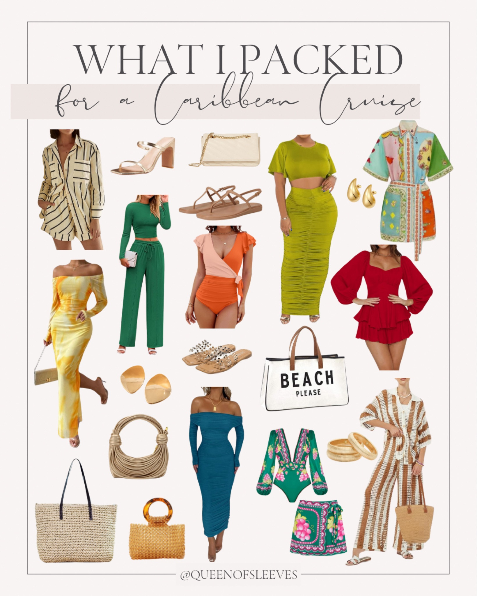 Warm weather vacation outfits | Cruise outfits | What I packed | Caribbean trip | Vacation outfit ideas | swimsuits with sleeves | sets with sleeves | dresses with sleeves | romper with sleeves | chic vacation outfits

#LTKShoeCrush #LTKTravel #LTKSwim