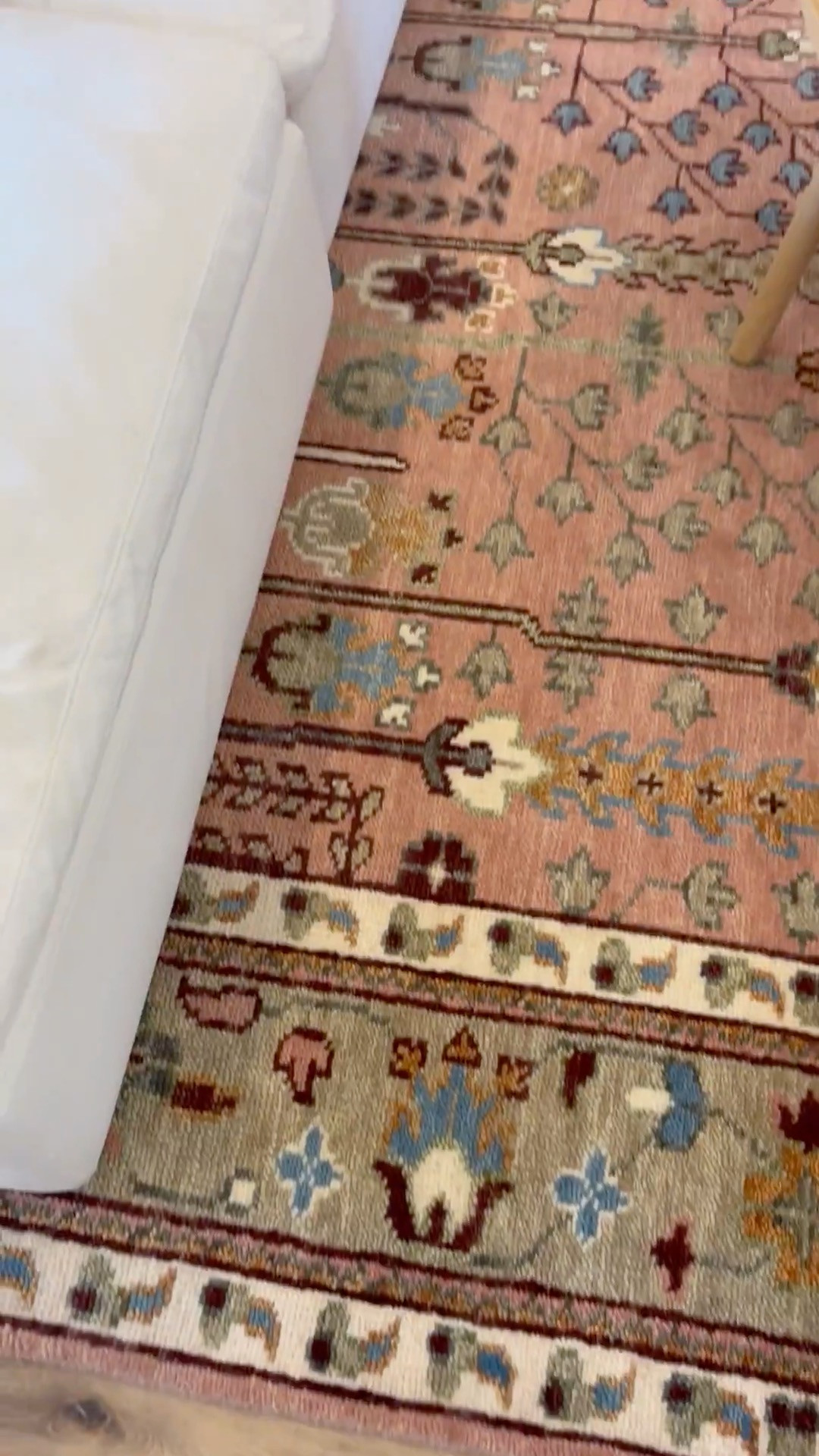 Our living room rug is back in stock on Etsy! The perfect neutral rug with just a little pop of color. 

 #LTKHome