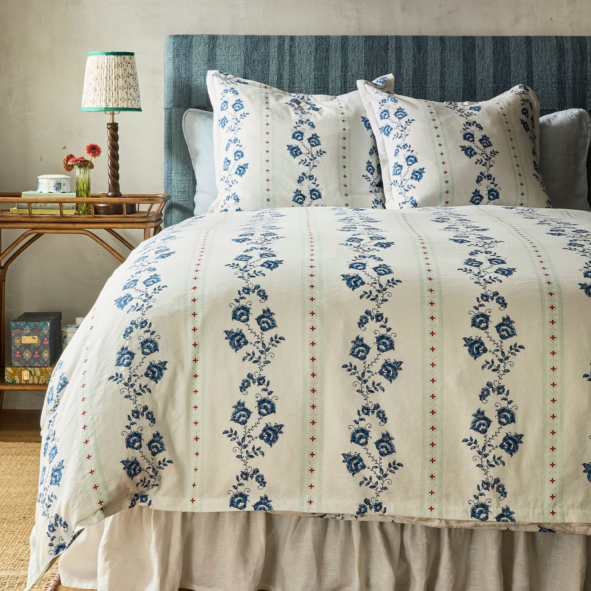 Such a cute bedding set for a cottage style bedroom. 

The blue floral with a touch of red detail is so classic and beautiful. 

The perfect bedding for a bedroom refresh. 

#LTKSeasonal #LTKHome #LTKStyleTip