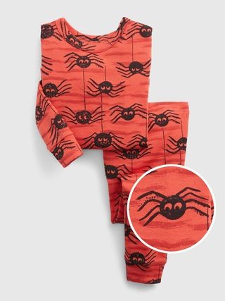 babyGap 100% Organic Cotton Halloween Spider PJ Set | Gap (US)