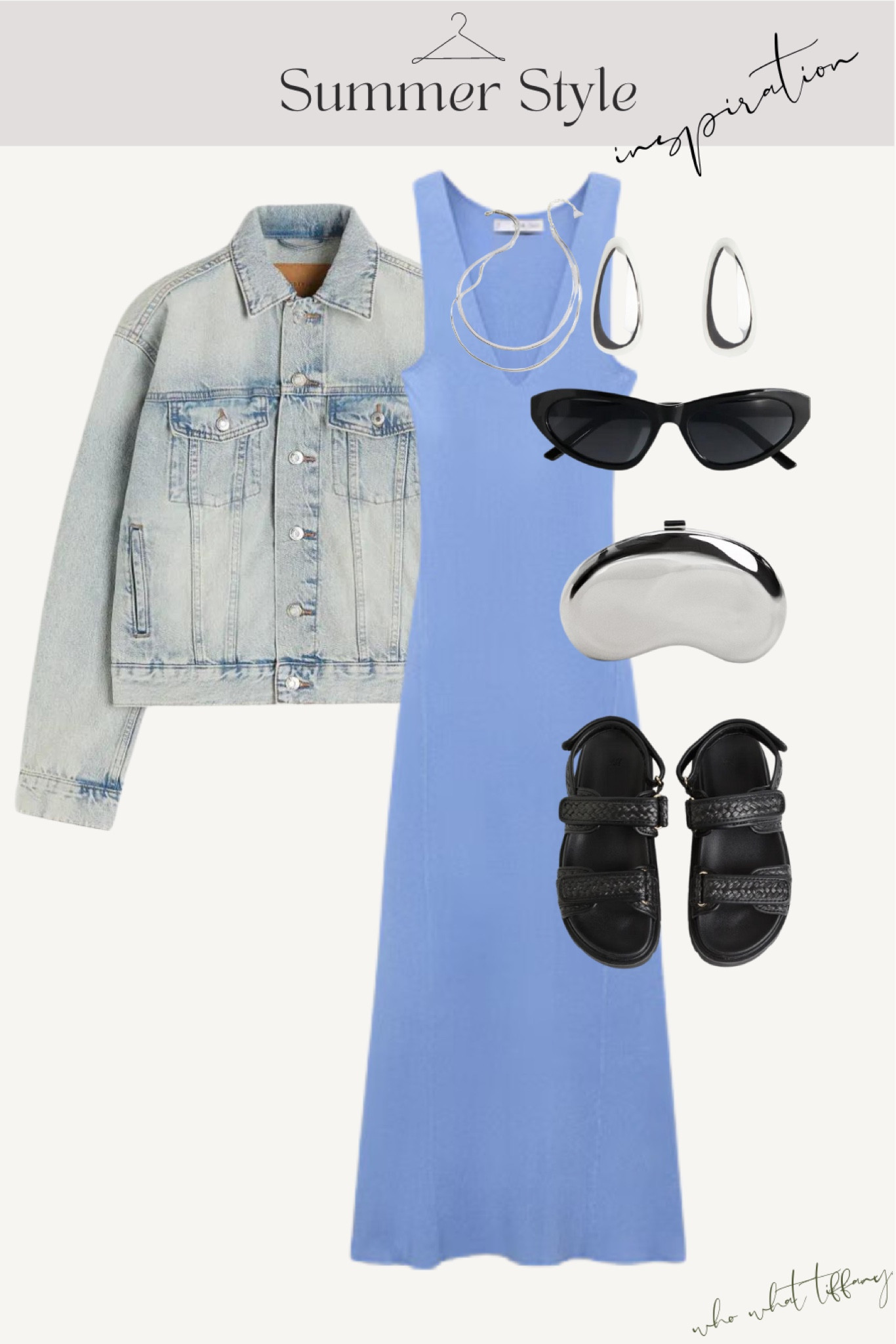 Casual Summer Lunch Outfit 🩵

#LTKStyleTip #LTKMidsize
