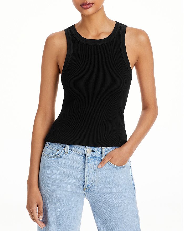 Isabel Ribbed Tank Top | Bloomingdale's (US)