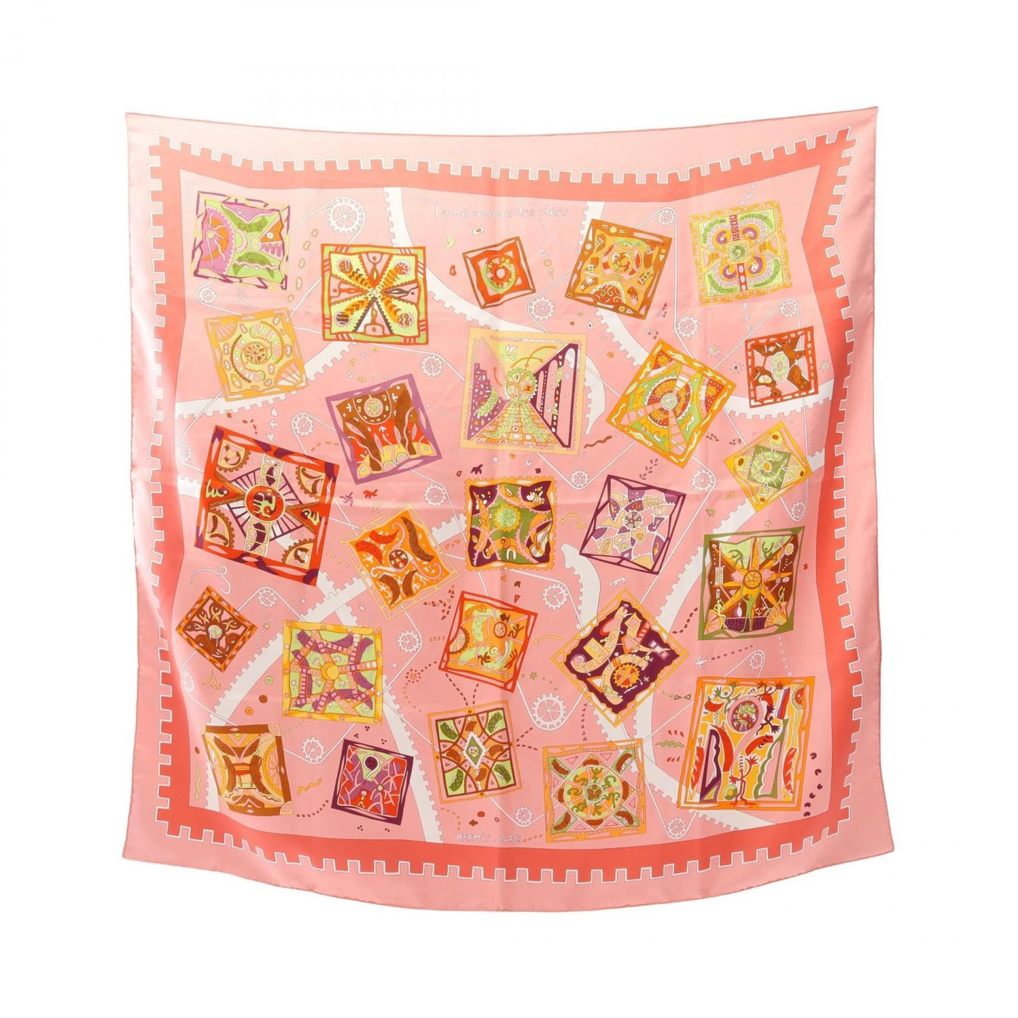 Hermes pink Silk Scarf (Pre-Owned) | Shop Simon