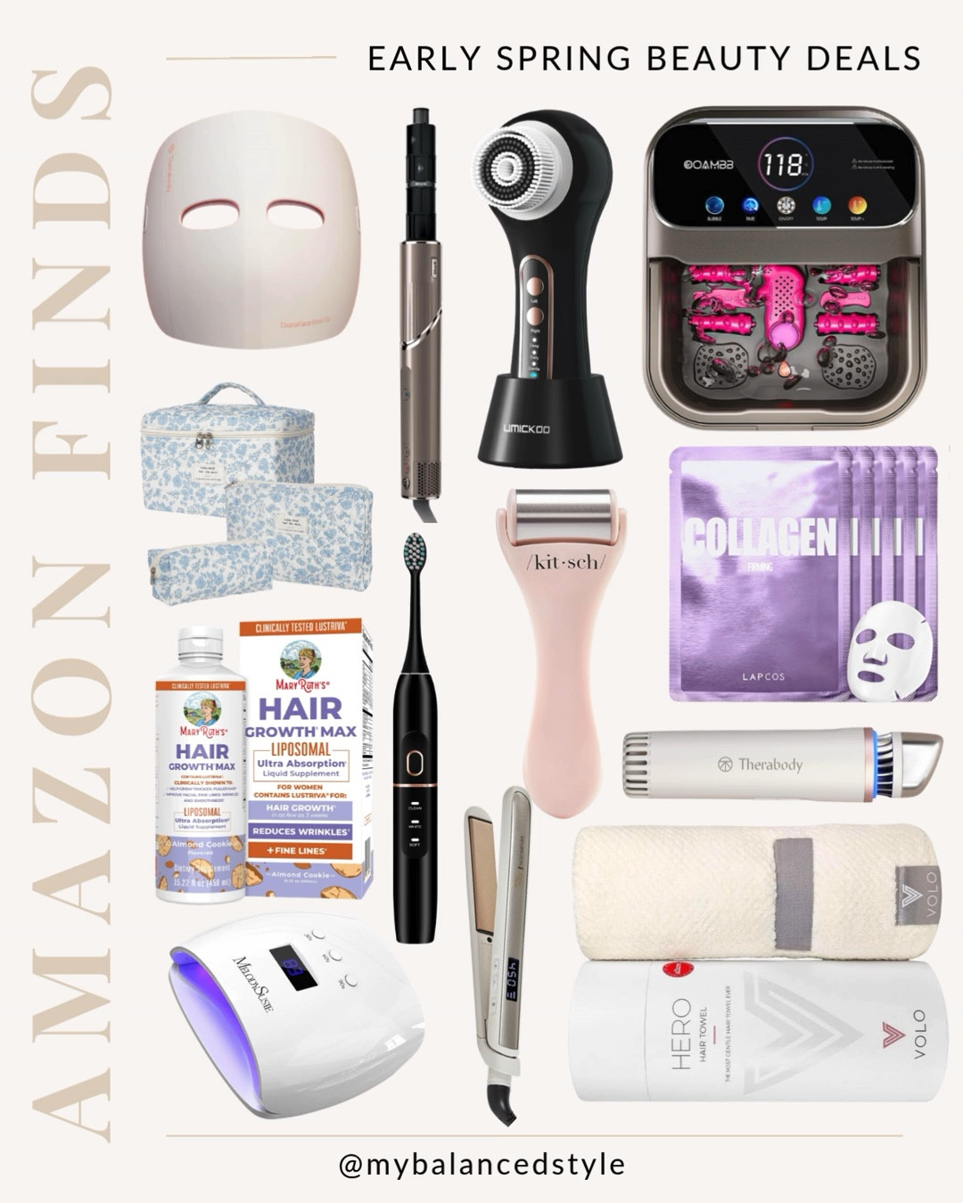Amazon spring beauty deals

everyday makeup essentials
glowy skin routine products
clean skincare favorites
long lasting foundation picks
hydrating lip products
anti aging skincare must haves
haircare and styling tools
self care beauty essentials
trending beauty finds

#LTKSeasonal #LTKBeauty #LTKSaleAlert