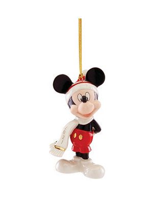 Lenox 2021 Mickey Mouse Winter Ornament & Reviews - Holiday Lane - Home - Macy's | Macys (US)