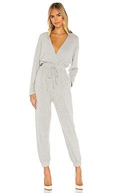 MAJORELLE Willie Jumpsuit in Heather Grey from Revolve.com | Revolve Clothing (Global)
