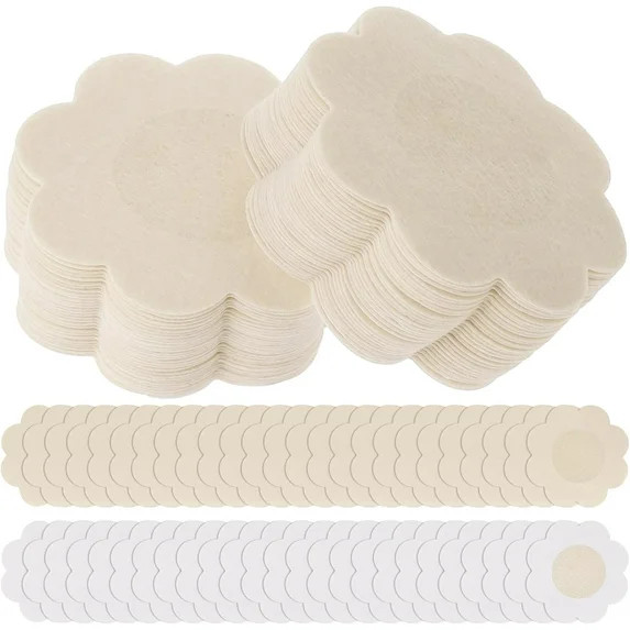 60 Pieces Nipple Covers Disposable Self-Adhesive No Show Breast Pasties Coverings Natural Invisib... | Walmart (US)
