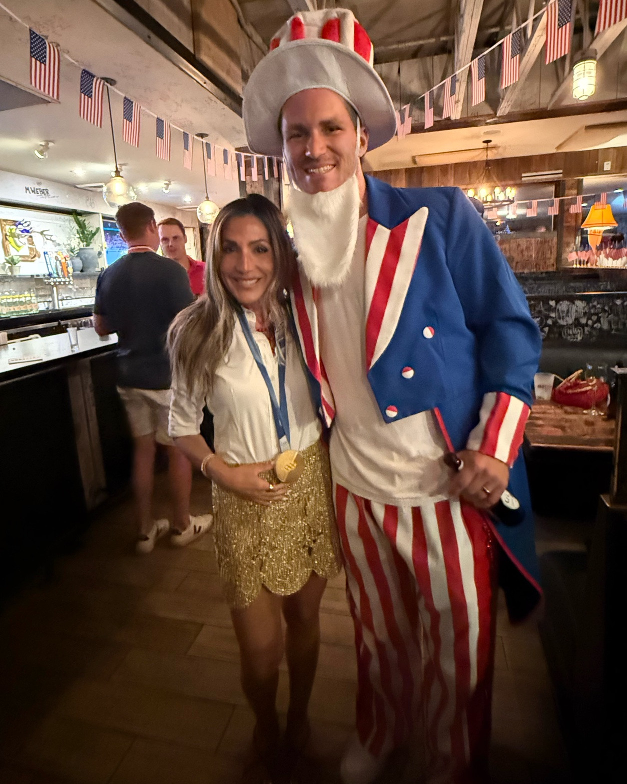 Perfect outfit to celebrate GOLD 🥇

I sized up to a small in the skirt so it sat a little lower for more length!

#LTKootd #LTKOver40