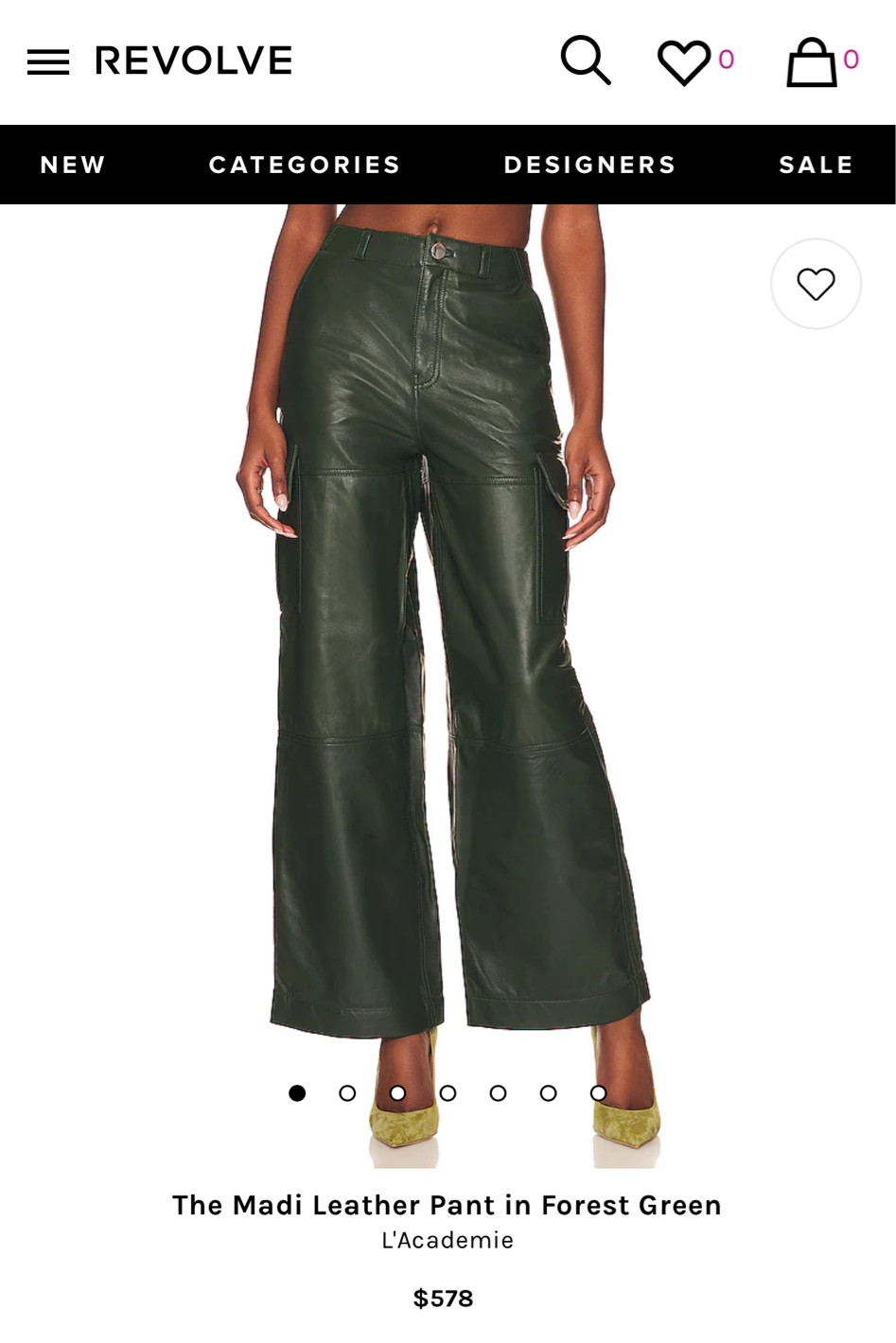 REVOLVE // Green Leather Pant

#LTKSeasonal #LTKHoliday #LTKfit