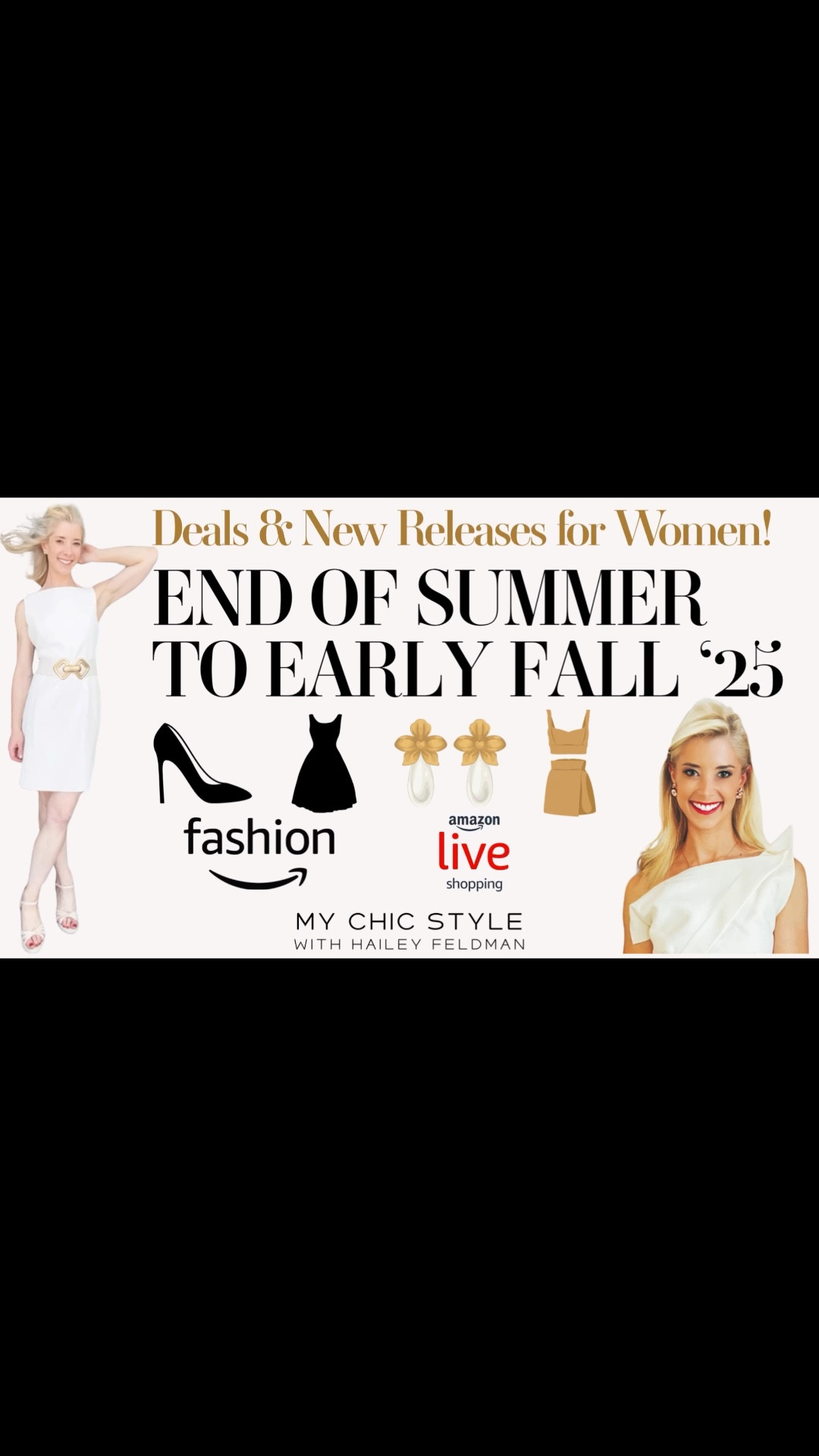 This week's Amazon Live and YouTube Live Shopping Show, "DEALS & NEW Releases, How To Transition Your Wardrobe: Women's Summer to Fall '25 (AMAZON FASHION)," will be incredibly helpful to see which deals are happening now, where to buy, when to save, what to keep in your closet, and what to put in storage! 
* LIVE on Thursday, August 21, 2025, 4 pm EST *

💖 Shop The Show on LTK First!!

✔️ JOIN on Amazon Live: https://www.amazon.com/live/broadcast/a871f360-a952-4b50-bd53-5401ec54cbba?ref_=cm_sw_r_cp_ud_cm_sw_al__BDH5QNCS6TAR7759Z3MR
✔️ Discover the best deals on women’s fashion for Fall 2025 — perfect for that end-of-summer to early-fall transition. I’ll be sharing affordable luxury women’s clothing that looks like designer pieces, plus budget-friendly new releases for fall women’s fashion you’ll love.
✔️ Shop classic chic, elegant outfits for women and join me for an Amazon women’s clothing haul!

💖 Shop My Picks Live & Join Me Thursday! xo ~ Hailey

#LTKSeasonal #LTKSaleAlert #LTKStyleTip