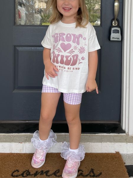 Cutest toddler girl outfit for the second day of school! I linked the other things we bought too! Unfortunately I couldn’t fine the biker shorts online but we did get the ones I linked ! 

School outfit 
Toddler girl
Cotton on kids 

#LTKkids #LTKfamily #LTKBacktoSchool