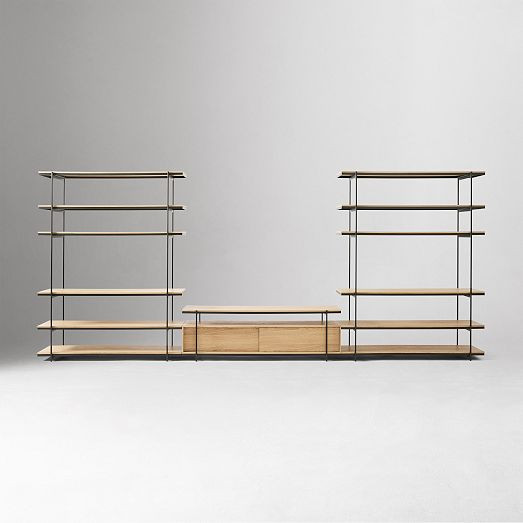 Pierce Media Set (186") | West Elm (US)