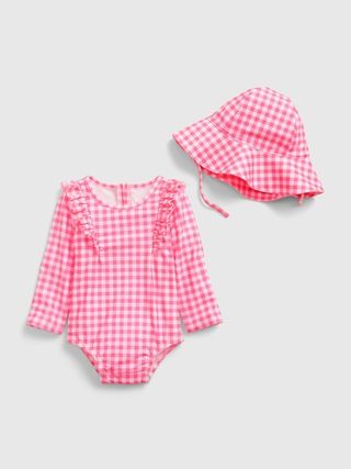 Baby Recycled Swim One-Piece | Gap (US)