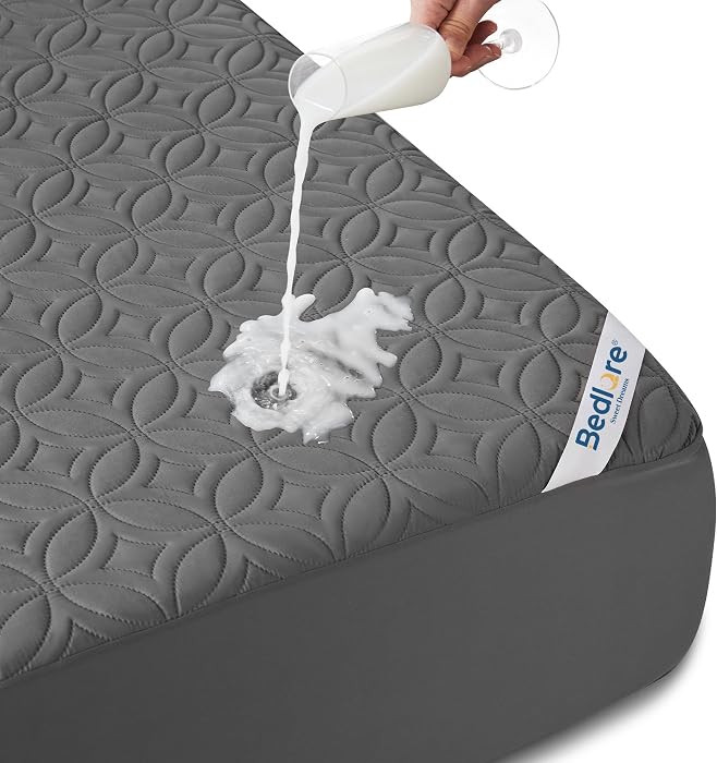 BEDLORE Waterproof Mattress Protector, King Size Mattress Pad with Deep Pocket 6"-18" Depth, Soft... | Amazon (US)
