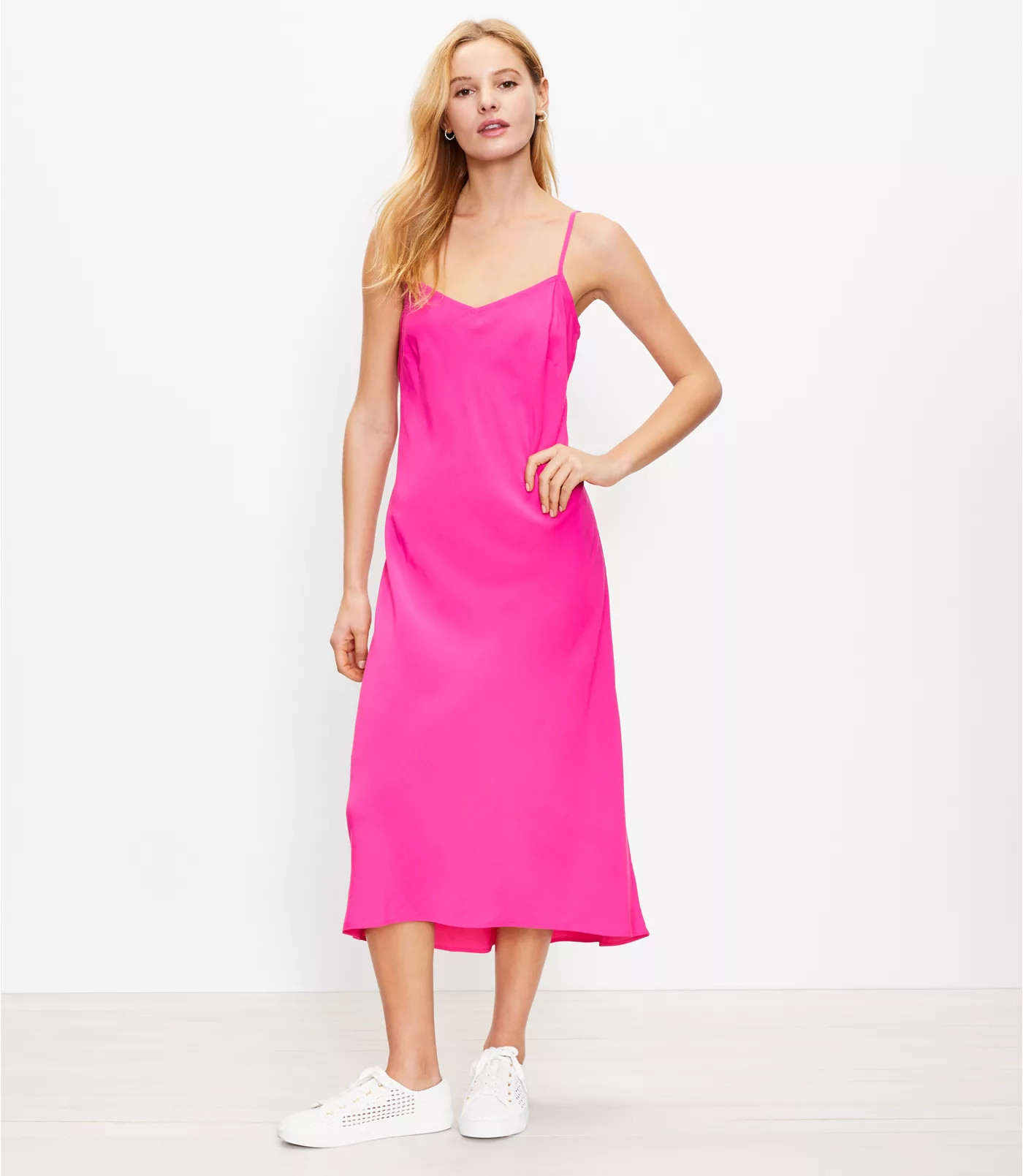 Strappy Slip Dress | LOFT