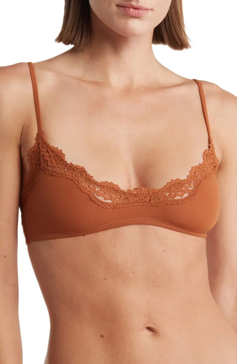 Fits Everybody Lace Trim Scoop Bralette | Nordstrom