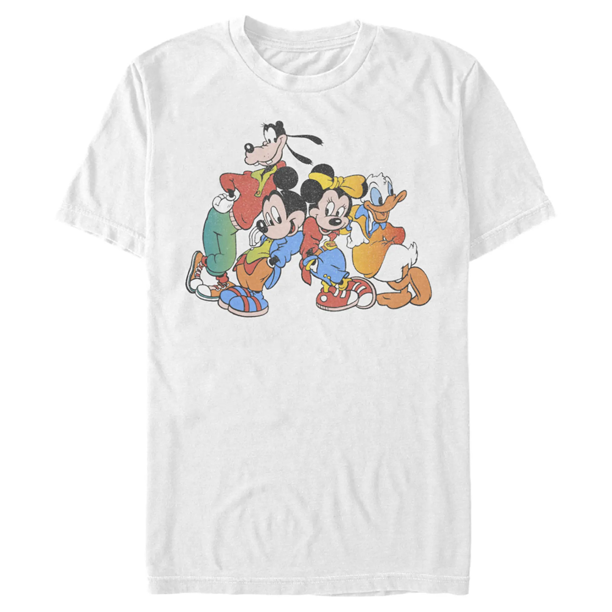 Men's Mickey & Friends Colorful Group Shot Distressed  Graphic T-Shirt (Men) | Nordstrom | Nordstrom