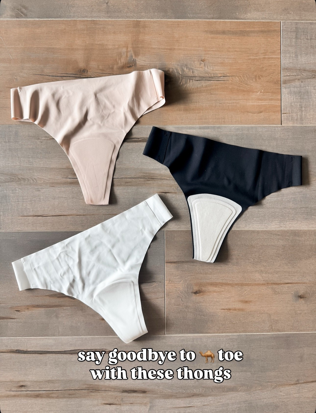 Amazon basics no camel toe thongs 

#LTKFindsUnder50