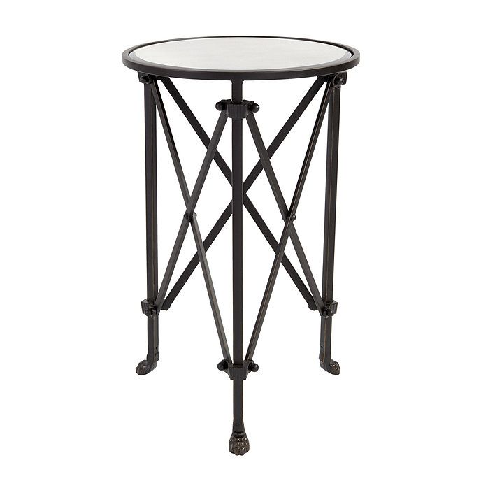 Olivia Mirrored Side Table | Ballard Designs | Ballard Designs, Inc.