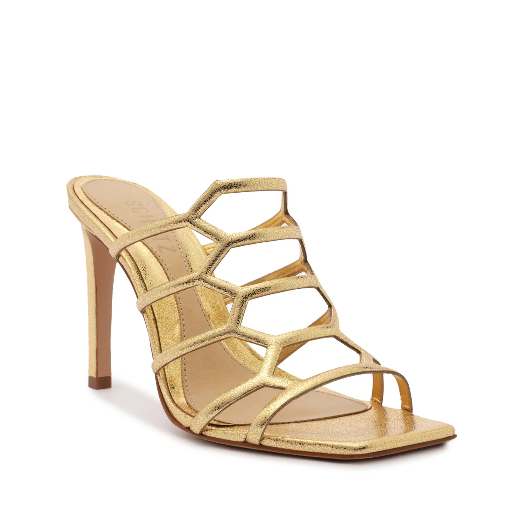 Julianna Weekend Metallic Leather Sandal | Schutz Shoes (US)