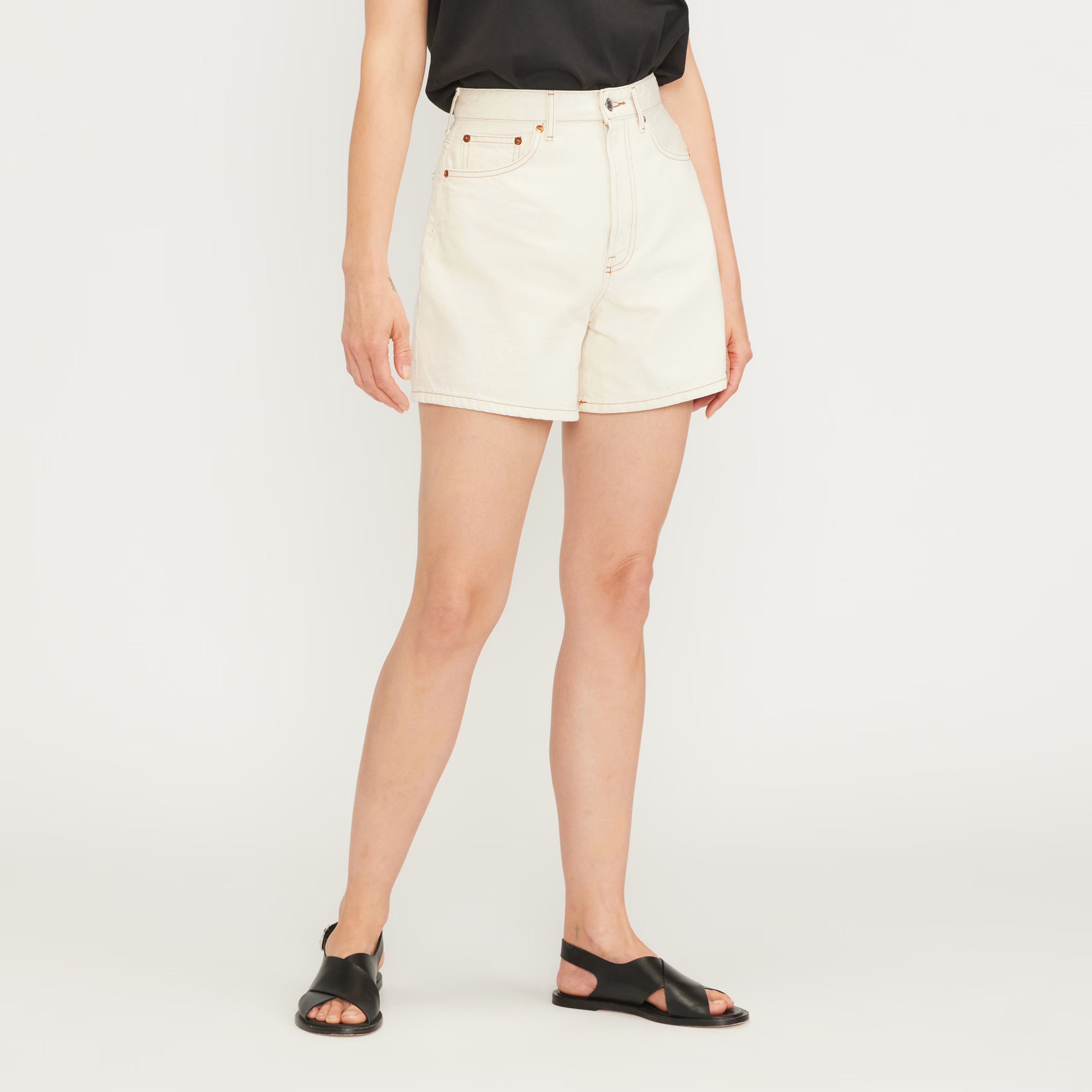 The A-Line Denim Short | Everlane